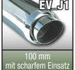 SuperSport avgasrör variant  100mm med 76mm