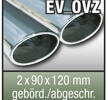 SuperSport Tips variant OVZ "2x 90x120mm överfras, flänsade rim