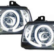BMW E36 Angel Eyes kromade till cab / coupé CCFL teknik