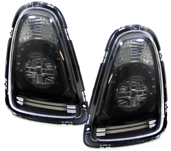 Designlampor/styling - BMW - Mini Cooper - Mini Cooper R56 LED-bakljus från 2006 BLACK CLEAR