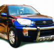 Frontbåge Toyota RAV4 Rostfritt stål . 2000-2006