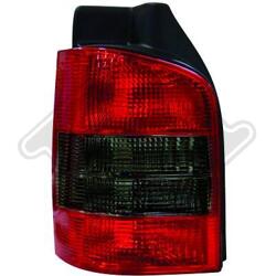 Designlampor/styling - Volkswagen - T5/Multivan/Caravelle 03-10 - Bakljus. VW Caravelle T5 rödsvart