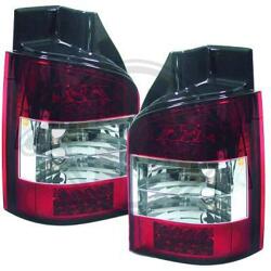 Designlampor/styling - Volkswagen - T5/Multivan/Caravelle 03-10 - Bakljus. VW Caravelle T5 rödvit led
