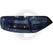 Designbakljus LED Audi A4 svart 07-