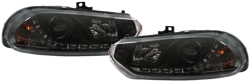 Designlampor/styling - Alfa Romeo - Devil Eyes svarta. Alfa Romeo 156