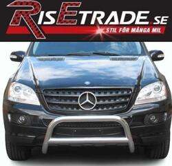 Frontbågar - Frontbåge Mercedes ML (W164) Rostfritt stål. 2005-