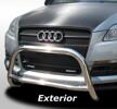 Frontbåge Audi Q7 Rostfritt stål 304. 2005-2009