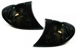 Designlampor/styling - BMW - BMW 3 er E46 - Främre blinkers BMW E46 Limo / Touring / Svartkrom