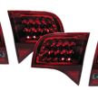 Audi A4 B7 Sedan 04-08 LED bakljus RÖD /SVART