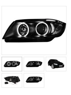 Designlampor/styling - BMW - BMW 3 er E90 - Angel Eyes BMW 3-serie E90 + E91 / svart med integrerad motor