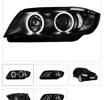 Angel Eyes BMW 3-serie E90 + E91 / svart med integrerad motor