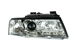 Designlampor/styling - Audi - A6 (Typ 4B) 01-04 - Dayline DRL Strålkastare Audi A6 4B 02-05