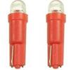 LED-T5 instrumentet belysning W2*4.6D_ röd (2 st)