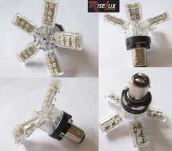 Ljus: Bildioder - Broms, dim- och bakljus - Led BAY 15D red "Spider"