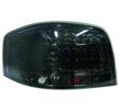 Designbakljus LED Audi A3 svart 03-