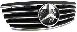 Grillar - Mercedes - Mercedes W210 1995 - 5/1999 CL SPORT Grille svart look
