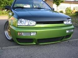 Aerodynamik (spoiler) - Övriga varumärken - Volkswagen - Golf 3 - RS4 Bumper Spoiler VW Golf 3 + TÜV-certifikat