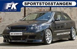 Aerodynamik (spoiler) - Övriga varumärken - Opel - FK Sport bumper Opel Astra G / ABS