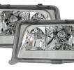 Headlight Mercedes W124 E-klass / Chrome