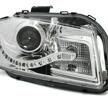 Dayline (DRL) Audi A3 03-08. Krom