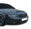 Huvskydd i svart konstläder till Audi A4 8E