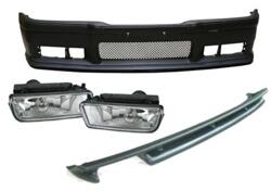 Aerodynamik (spoiler) - Övriga varumärken - BMW - BMW E36 - BMW 3-serie E36 stötfångare + diffusor + dimljus i krom /set