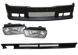 Aerodynamik (spoiler) - Övriga varumärken - BMW - BMW E36 - BMW 3-serie E36 stötfångare + diffusor med galler + dimljus i krom /set