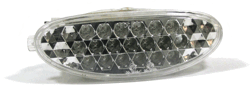 Designlampor/styling - Peugeot - Peugeot 206 CC 98-06 Dimljus Led krom