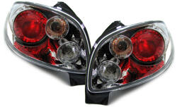 Designlampor/styling - Peugeot - Peugeot 206, 98-06 klarglas bakljus i krom