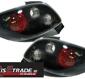 Peugeot 206 CC, 98-06 klarglas bakljus i svart