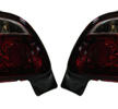 Peugeot 206 , 98-06 klarglas bakljus i rö´tt