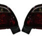 Peugeot 206 , 98-06 klarglas bakljus i rö´tt
