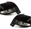Peugeot 206 , 98-06 klarglas bakljus i svart led