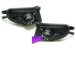 Designlampor/styling - Mercedes - W 210 E-klass - Dimljus till Mercedes W210 / svart med projektorglas