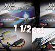 XENON HID KIT H3  6000K 55w slimmade ballaster 1+1/2