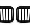 Grill  till BMW E46 -8/01 sedan/touring i svart.