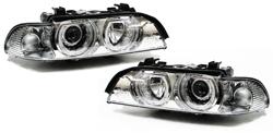 Designlampor/styling - BMW - BMW 5 er E39 - BMW E39 Celis Angel Eyes i krom