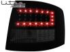 Litec LED Baklyktor Audi A6 Avant 4B 12.97-01.05 _ svart