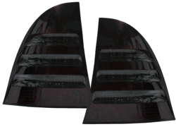 Designlampor/styling - Mercedes - W 203 C-klass - Mercedes W203 Wagon - LED bakljus rödsvart