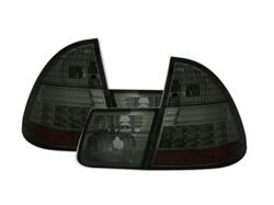 Designlampor/styling - BMW - BMW 3 er E46 - Baklampor - Baklampor LED i svart klarglas till Touring E46