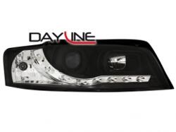 Designlampor/styling - Audi - A4 Lim/Avant(8E) 00-04 - AUDI A4 02-05 Headlight DayLine 8HE TFL-look svart