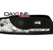 AUDI A4 02-05 Headlight DayLine 8HE TFL-look svart
