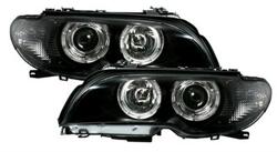 Designlampor/styling - BMW - BMW 3 er E46 - Angel Eyes BMW 3-serie E46 / Svart