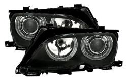 Designlampor/styling - BMW - BMW 3 er E46 - Angel Eyes BMW E46 Sedan / Svart