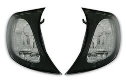 Designlampor/styling - BMW - BMW 3 er E46 - Främre blinkers BMW E46 Limo / Touring / Svart
