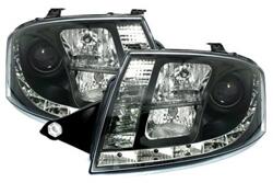 Designlampor/styling - Audi - TT Coupe/Cabrio 98-05 - LED-strålkastare med svart för Audi TT 8N