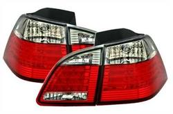 Designlampor/styling - BMW - BMW 5 er E60 - BMW E61 Touring Estate LED bakljus rödvita
