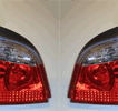 LED baklysen, BMW E60  sedan. rödklar