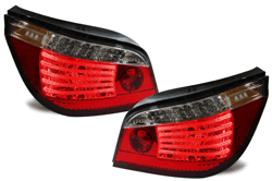 Designlampor/styling - BMW - BMW 5 er E60 - BMW E60 03-07 - LCI LED Bakljus rödklar- nya